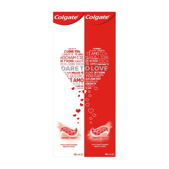 Colgate Dare to Love zubná pasta 2× 98 ml