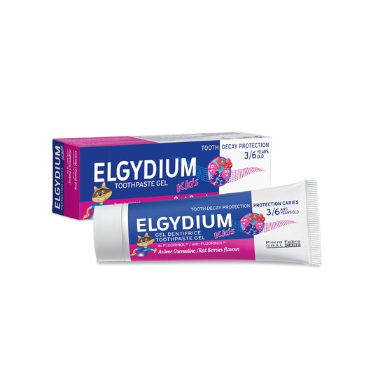 Elgydium Kids Red Berries detská zubná pasta 50 ml