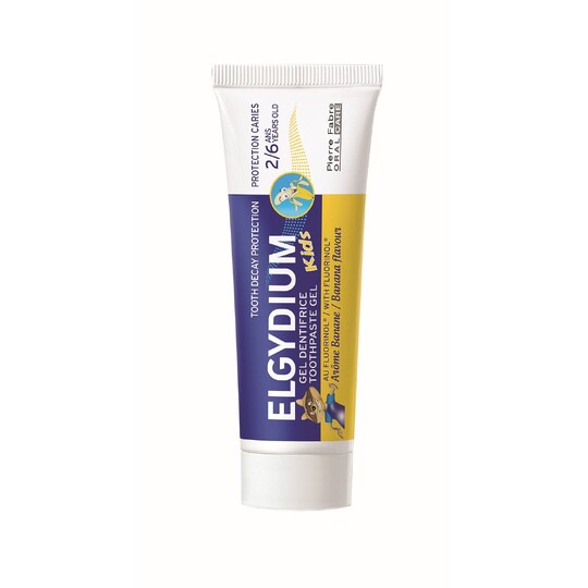 Elgydium Kids Banana detská zubná pasta 50 ml