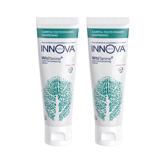 Innova Jemné bielenie zubov zubná pasta 2x75 ml
