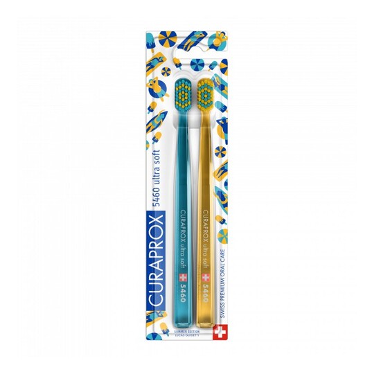 Curaprox CS 5460 Ultrasoft Summer zubná kefka 2 ks
