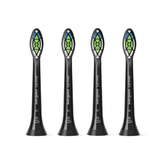 Philips Sonicare Optimal White HX6064/11 Black náhradné hlavice, 4 ks