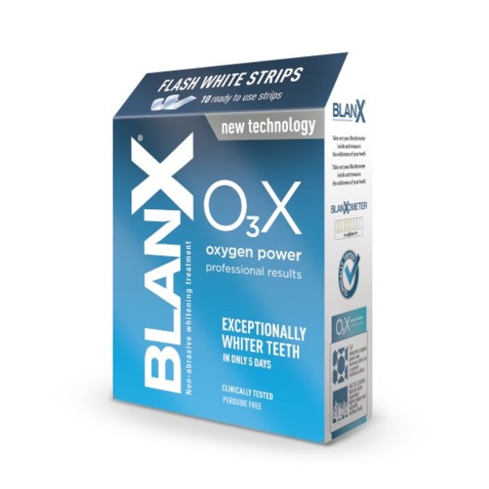BlanX O₃X Flash White Strips bieliace pásiky 10 ks