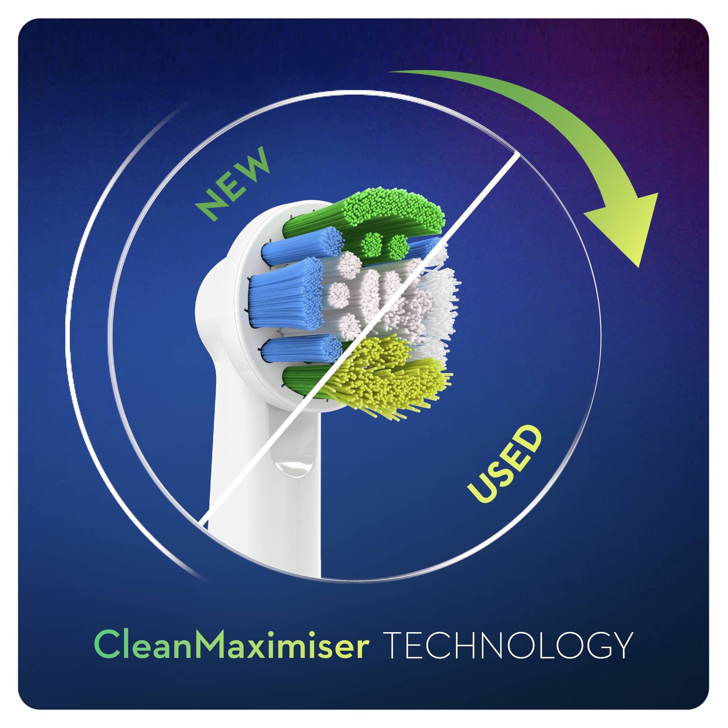 Oral-B Precision Clean CleanMaximiser náhradné hlavice 9 ks