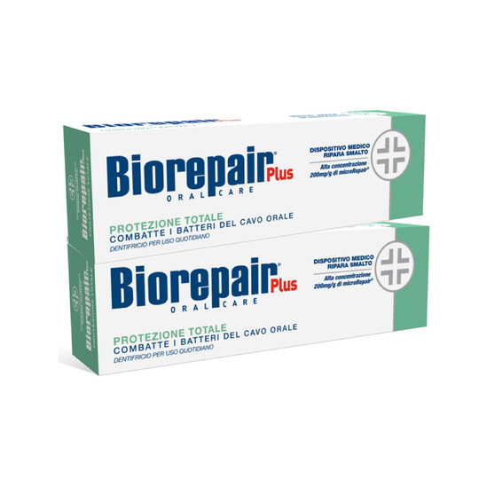 BioRepair Plus Total Protection zubná pasta 2x75 ml