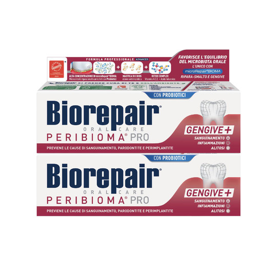 Biorepair Peribioma Pro zubná pasta 2x75 ml