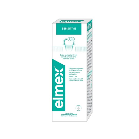 Elmex Sensitive ústna voda 400ml