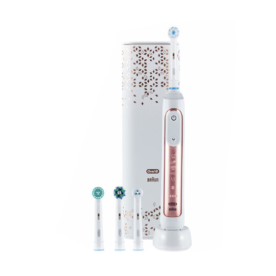 Oral-B Genius X 20000N Rose Gold White Box oscilačná kefka