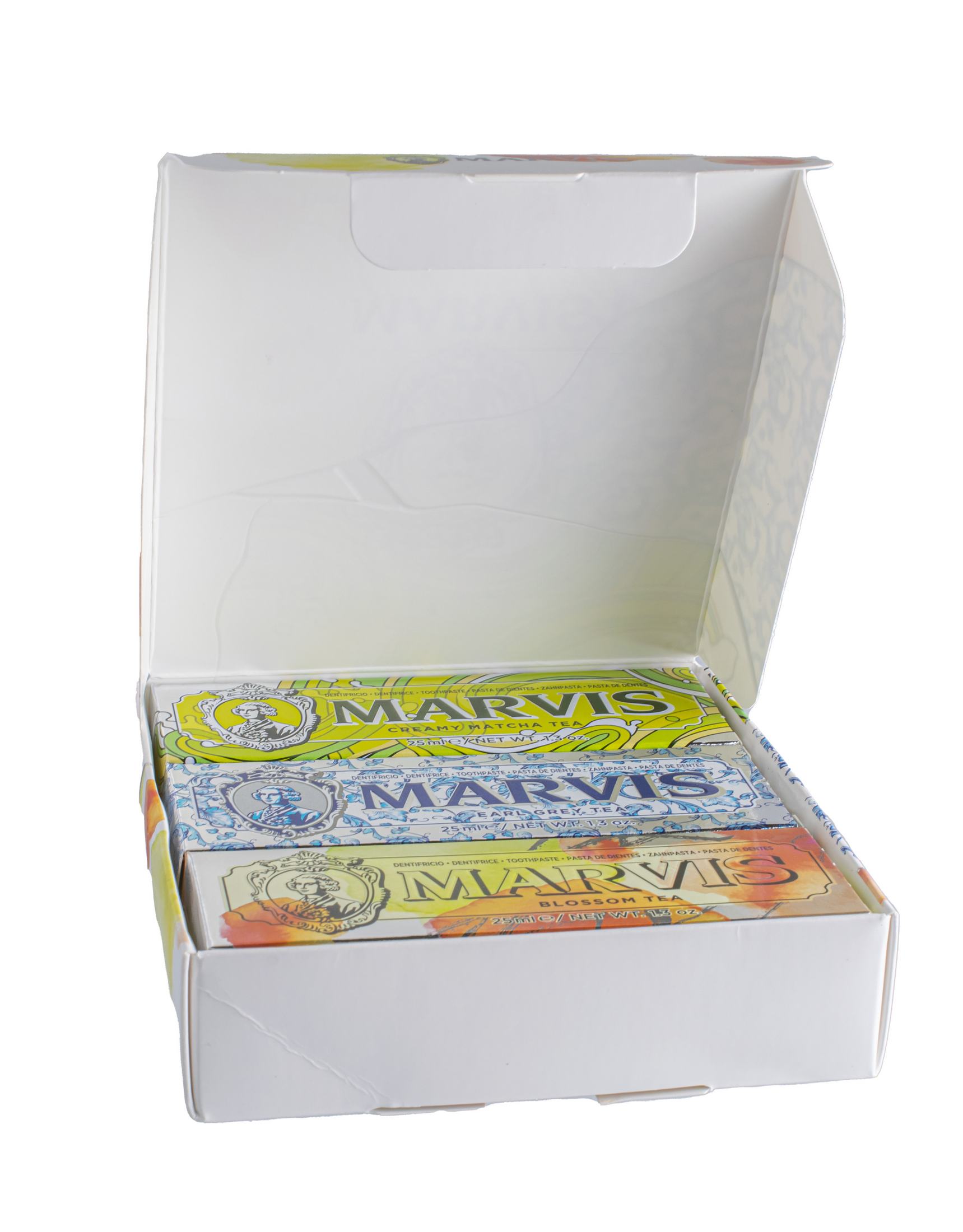 Marvis Set Tea Collection sada zubných pást 3x25 ml