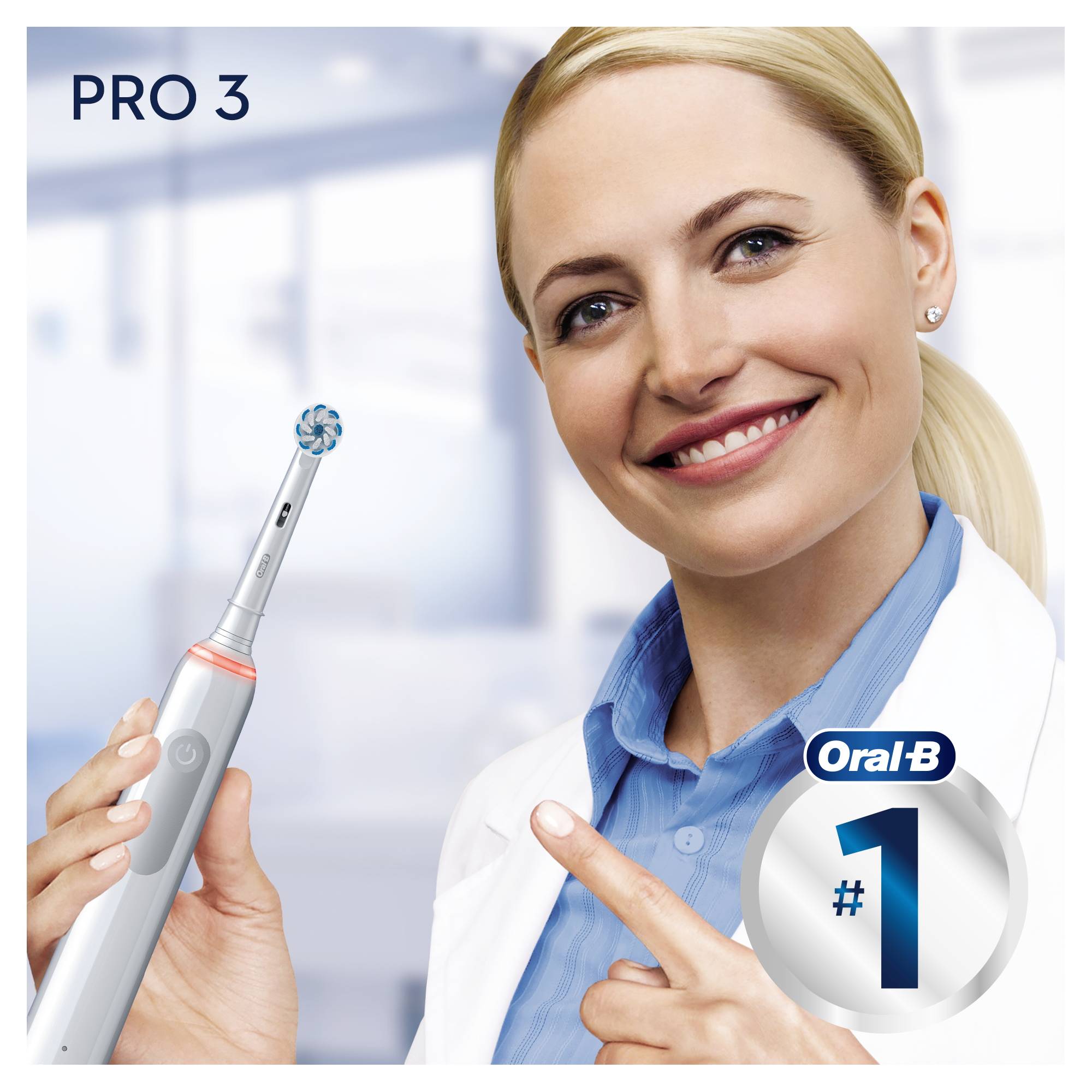 Oral-B PRO 3500 White oscilačná kefka