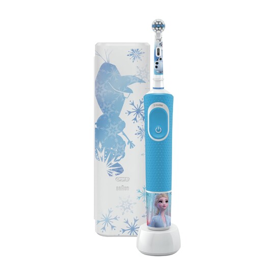 Oral-B Vitality Kids Frozen detská zubná kefka + cestovné puzdro