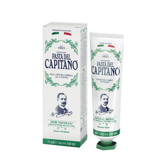 Pasta del Capitano Natural Herbs zubná pasta 75 ml