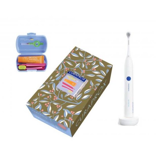 Curaprox Hydrosonic Easy Gift Set 2021 Blue darčeková sada