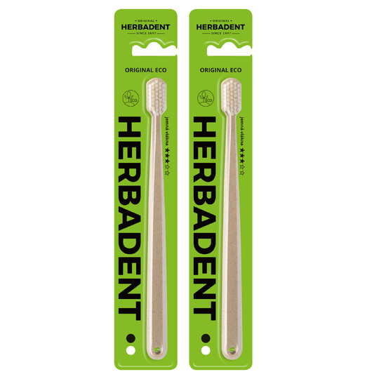 Herbadent Original Eco Soft zubná kefka 2 ks