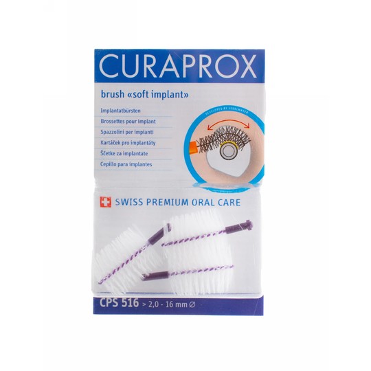Curaprox CPS 516 Soft Implant medzizubná kefka 3 ks