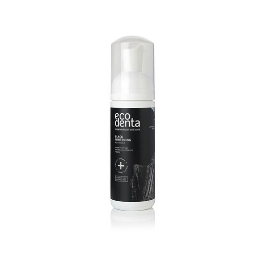 Ecodenta Black Whitening ústna pena 150 ml