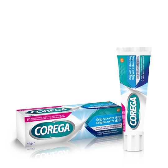 Corega Extra silný fixačný krém 40 g