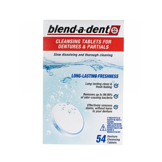 Blend-a-dent Tabs čistiace tablety 54 ks