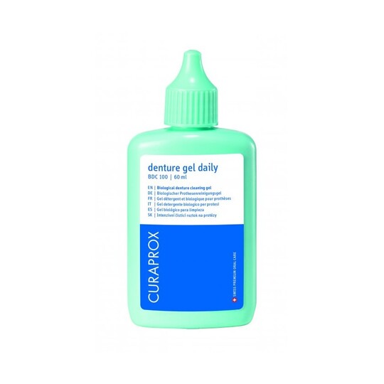 Curaprox BDC 100 čistiace gel pro umelý chrup 60 ml