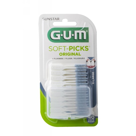 GUM Soft Picks Original medzizubné kefky EXTRA LARGE 40 ks