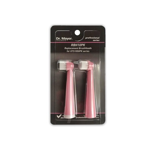 Dr. Mayer RBH10PK náhradné hlavice, 2 ks - PINK