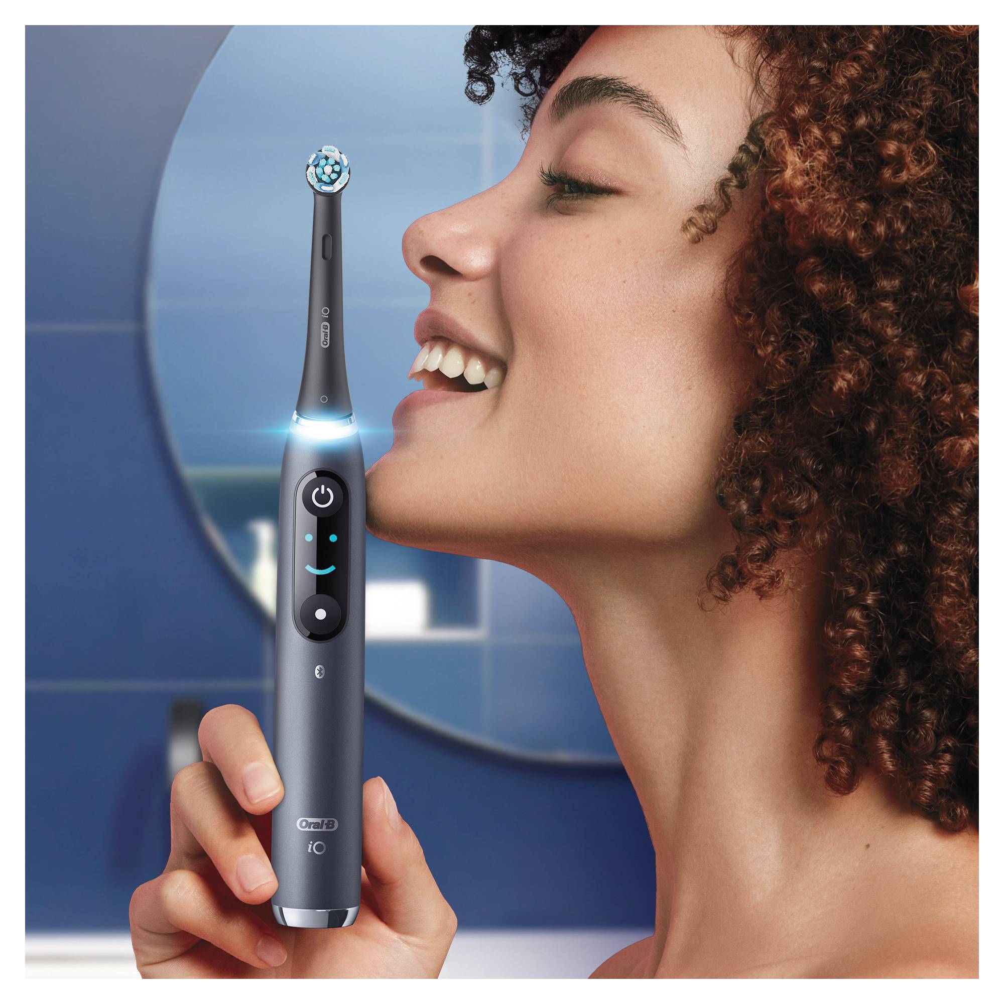 Oral-B iO Series 9 Duo Black Onyx & Rose Quartz magnetická kefka 2 ks - ROZBALENÝ TOVAR
