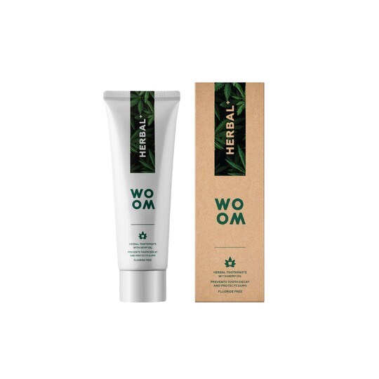 Woom Herbal+ zubná pasta 75 ml