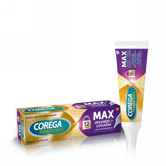 Corega Max Upevnenie+Utesnenie fixačný krém 40 g