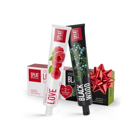Splat Special Blackwood+Love zubná pasta 2x75 ml