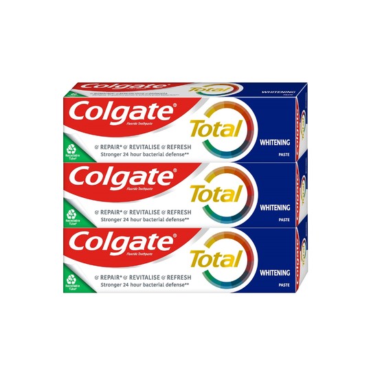 Colgate Total Whitening zubná pasta 3x75ml
