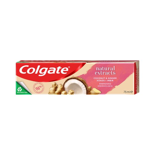 Colgate Natural Extract Coconut&Ginger zubná pasta 75 ml