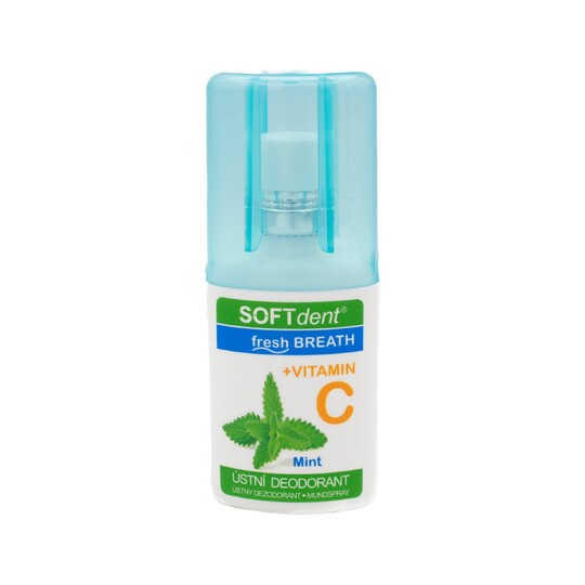 Softdent dezodorant + vitamín C ústny sprej 20 ml