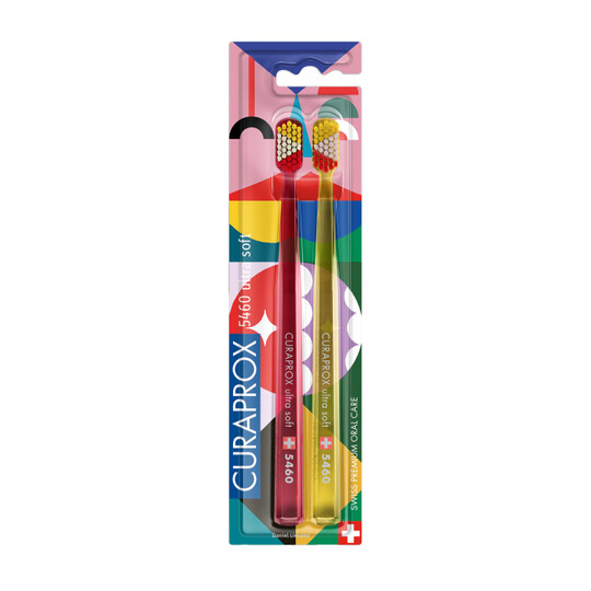 Curaprox CS 5460 Ultrasoft Power Smile zubná kefka 2 ks