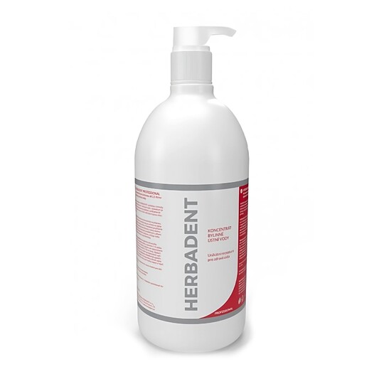 Herbadent Professional ústna voda koncentrát 1 000 ml