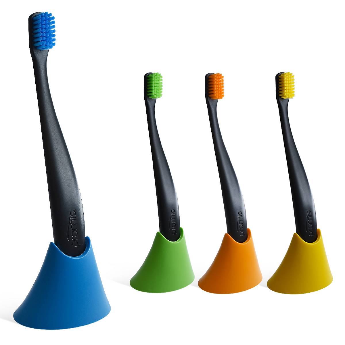 Promis stojanček na zubnú kefku – oranžový