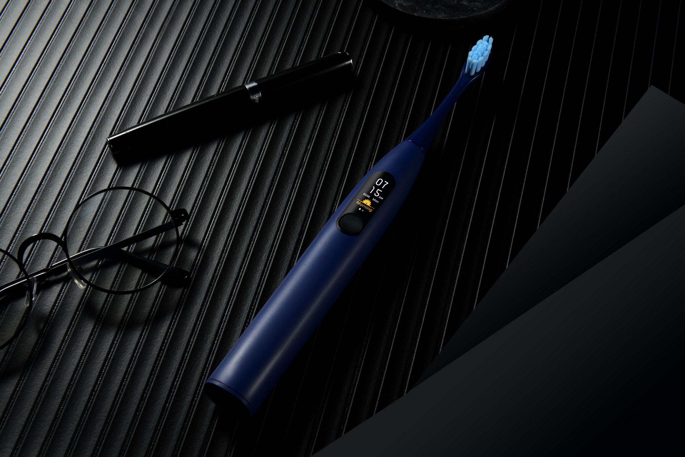 Oclean X Pro Navy Blue sonická kefka