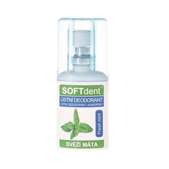 Softdent Fresh mint ústny sprej 20 ml