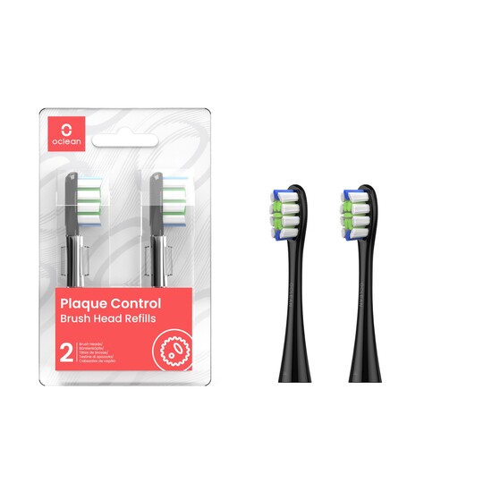 Oclean Plaque Control Black náhradné hlavice 2 ks