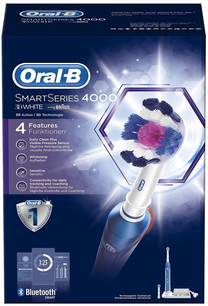 Braun Oral B SmartSeries 4000 3D White zubníá kefka
