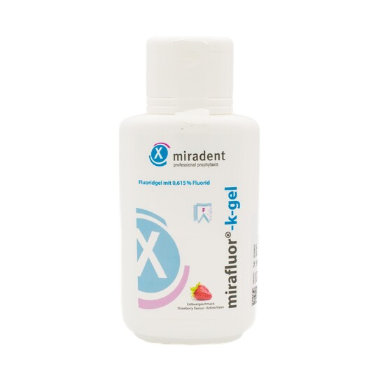 Miradent Mirafluor K-Gél jahoda 250 ml