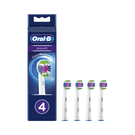 Oral-B 3D White CleanMaximiser náhradné hlavice 4 ks