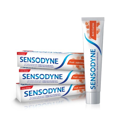 Sensodyne Anti Caries zubná pasta 3x75ml