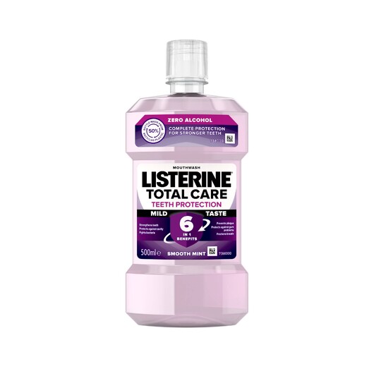 Listerine Total Care Teeth Protection Mild Taste ústna voda 500 ml