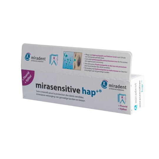 Miradent Mirasensitive hap+ zubná pasta 50 ml