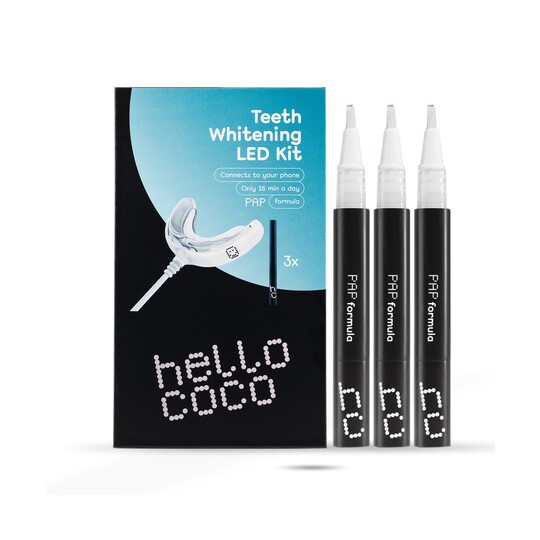 Hello Coco Teeth Whitening Led Kit sada na bielenie zubov