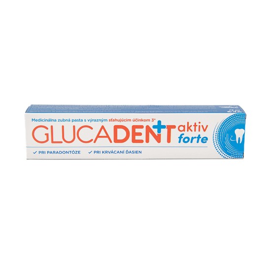 Glucadent Aktiv Forte zubná pasta 75 ml