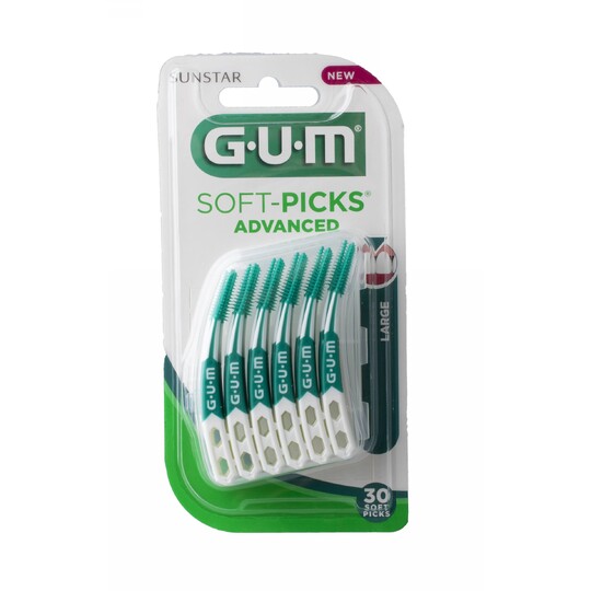 GUM Soft Picks Advanced medzizubné kefky Large 30 ks