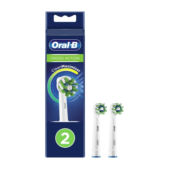 Oral-B CrossAction White CleanMaximiser náhradné hlavice 2 ks