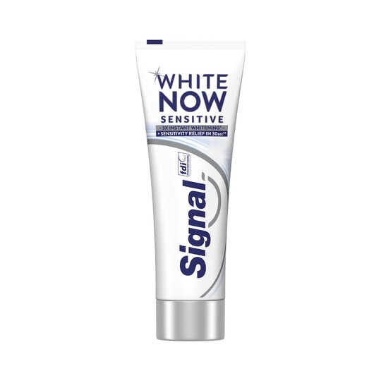 Signal White Now Sensitive bieliaca zubná pasta 75 ml