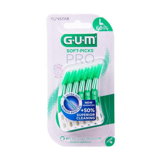 GUM Soft Picks Pro Large medzizubné kefky 60 ks